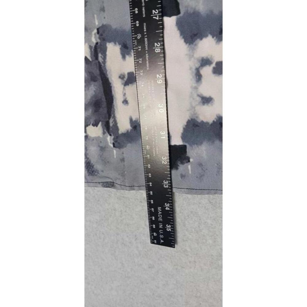 Suslo Couture Button Up Short Sleeve Shirt Mens Size 3XL Gray Watercolor Design - Picture 7 of 10